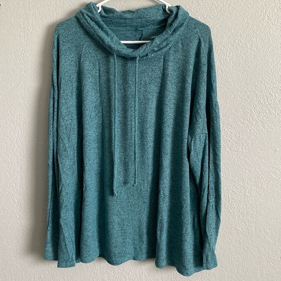 Lane Bryant Sweaters - Lane Bryant cowl-neck top